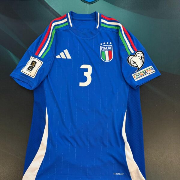 Camiseta de la selección de Italia  3 Di Marco talle S