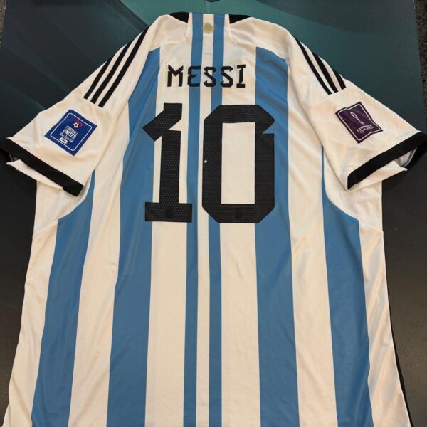 Camiseta de la selección Argentina  final mundial 2022 10 Messi talle XXXL