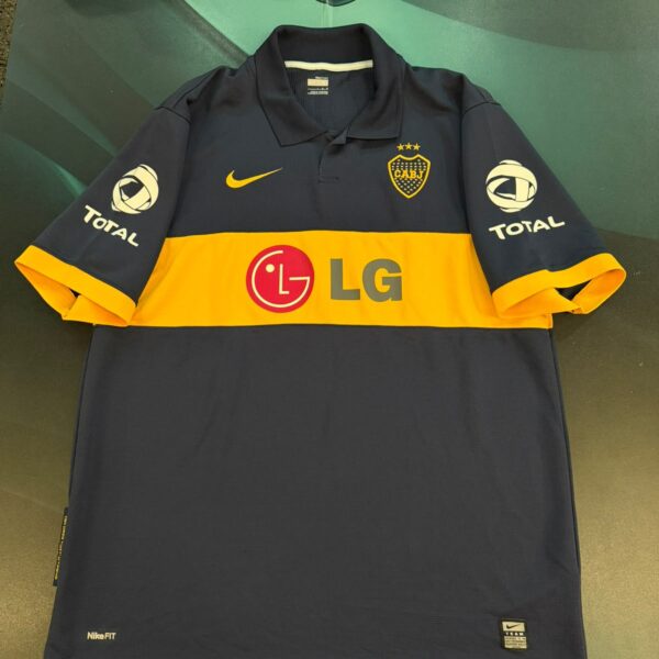 Camiseta de Boca Juniors torneo de verano 2010 boca 3 vs San Lorenzo 3 8 Gary Medel talle L