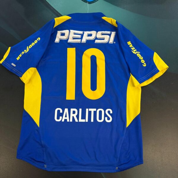 Camiseta de Boca Juniors 10 Carlitos talle S