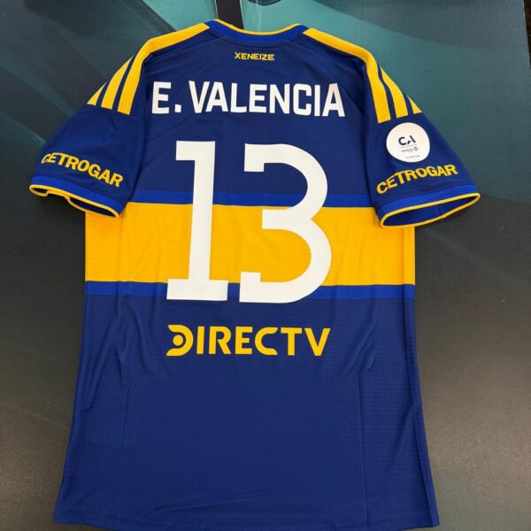 Camiseta de Boca Juniors versión jugador copa Argentina  2026 cuartos de final vs Racing Club 13 Valencia talle M