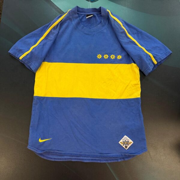 Camiseta de Boca Juniors 100 Años 10 talle S