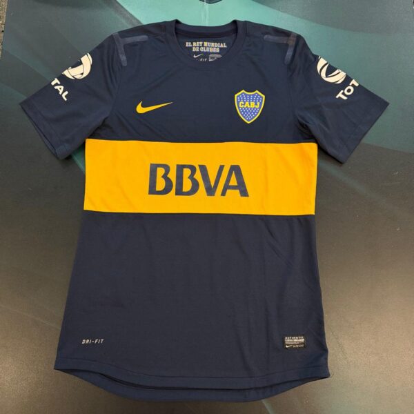 Camiseta de Boca Juniors versión jugador 2012 10 Roman talle M