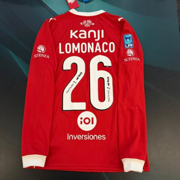 Camiseta mangas largas de Independiente 26 Lomonaco talle S