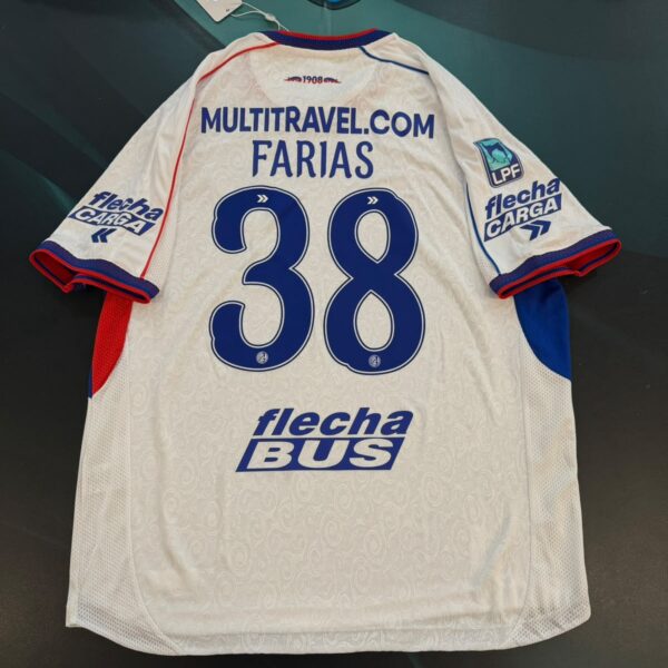 Camiseta alternativa de San Lorenzo 2026 38 Farías talle L