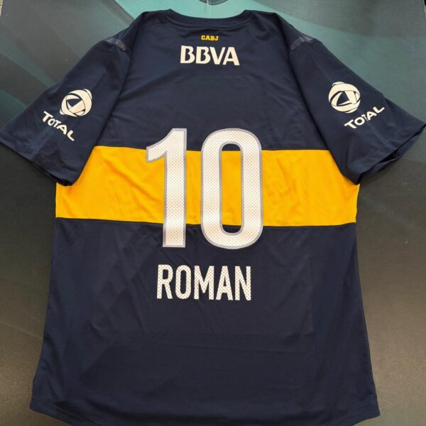 Camiseta de Boca Juniors versión jugador 10 Roman talle XXL