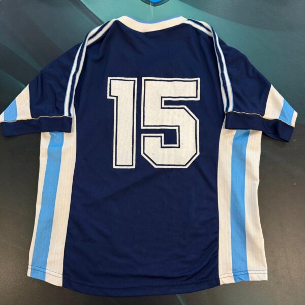 Camiseta alternativa de la selección Argentina  1998 15 talle L