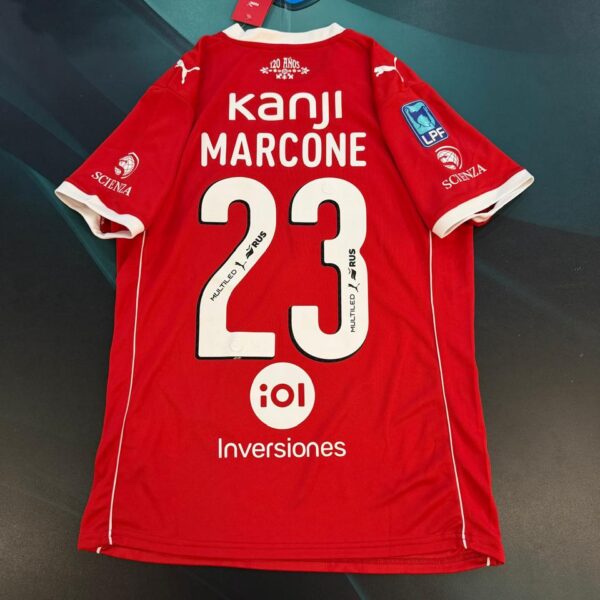 Camiseta alternativa de Independiente 23 Marcone talle S