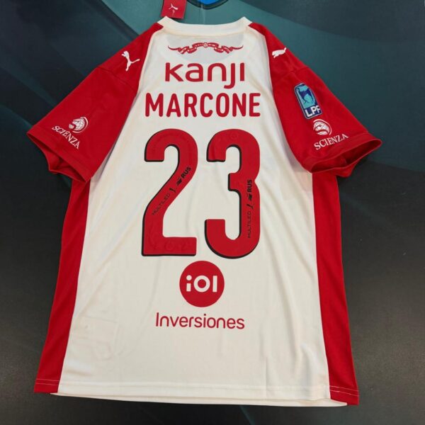 Camiseta alternativa de Independiente 23 Marcone talle M