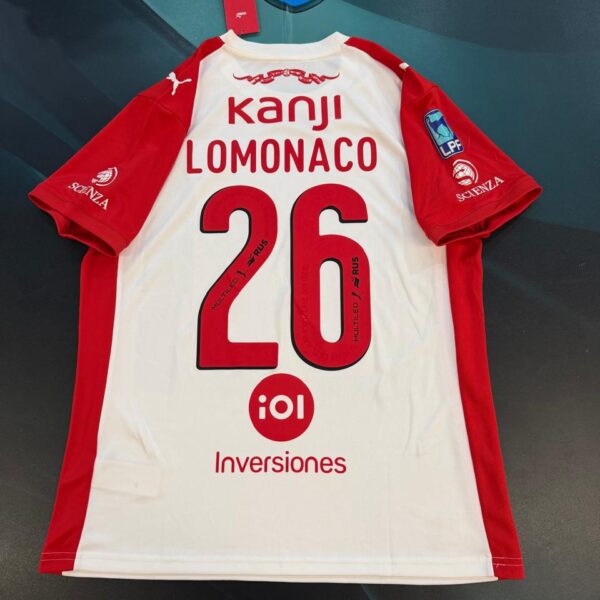 Camiseta alternativa de Independiente 26 Lomonaco talle M