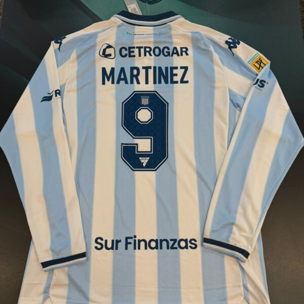 Camiseta mangas largas de Racing Club 9 Martínez talle XL