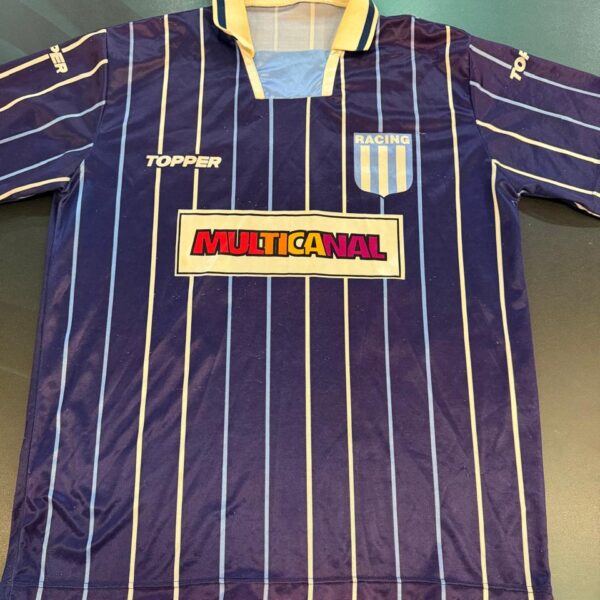 MATCHWORN ⭐️ Camiseta alternativa Racing Club 95/96 talle L 10 el Mago Capria