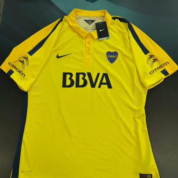 Camiseta alternativa de Boca Juniors 2015 versión jugador 10 Carlitos talle XXL