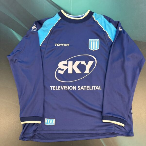 Camiseta de Racing Club Año 2002 usada por Ubeda