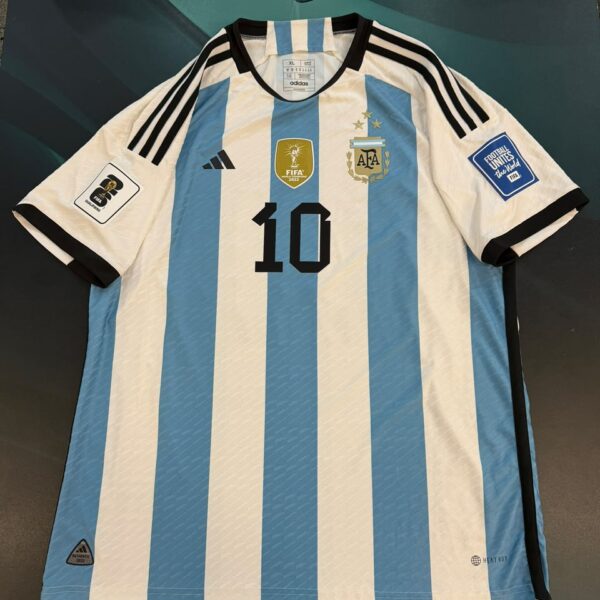 Camiseta de la selección Argentina 🇦🇷 versión jugador 2023 10 Messi talle XL