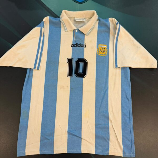 Camiseta de la selección Argentina 1994 10 Maradona talle 3