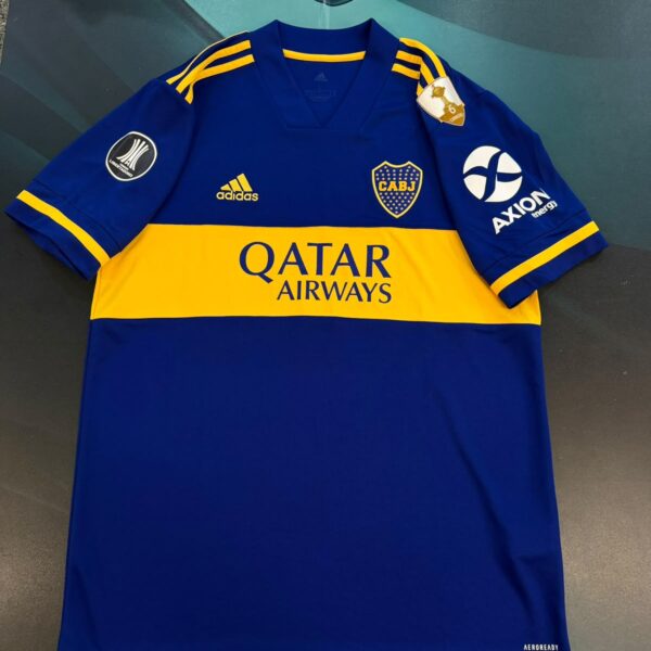 Camiseta de Boca Juniors utileria copa libertadores 30 Cardona talle L