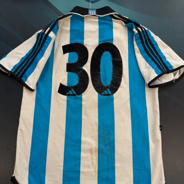 ⭐️MATCHWORN⭐️  Camiseta de Racing Club año 2000 30 Leonardo Tambussi talle L